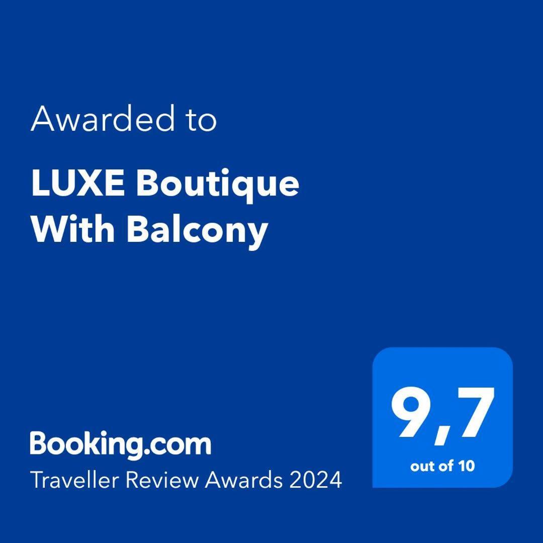 Luxe Boutique With Balcony Apartment Thessaloniki Exterior photo